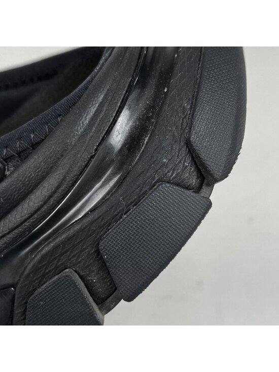Balenciaga Track Slide Sandals Shoes Leather Rubber Black main image 4